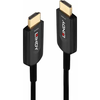 Video kabel Lindy HDMI - HDMI kabel 10m černý (38380)