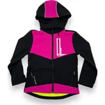 Sezon Dívčí růžová zateplená softshellová bunda Barva: Růžová, Velikost: 146