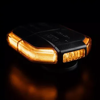 Maják Mini LED majáková rampa Strands CRUISE LIGHT 165mm, na magnet, 10-30V, ECE R65, R10