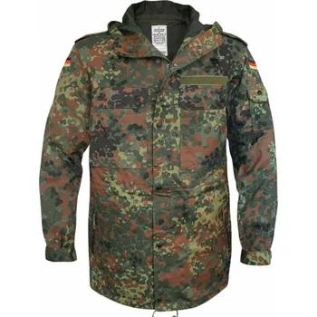 Pánský kabát ARMÁDNÍ ORIGINÁL BW BUNDESWEHR Parka polní BW flecktarn Bundeswehr originál nová Vyberte velikost: 5