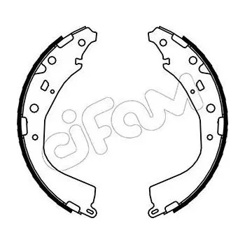 Auto-moto Sada brzdových čelistí CIFAM 153-447