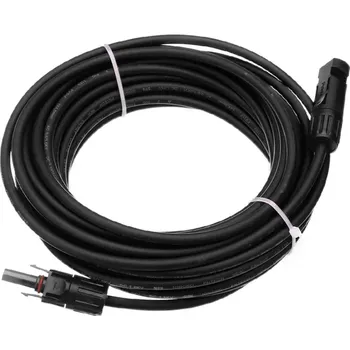 solární kabel Solární kabel s konektory MC4 kompatibilní 15m
