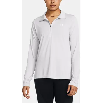 Dámská mikina Dámská mikina Under Armour Tech 1/2 Zip- Twist 1384225-014 Šedá XS