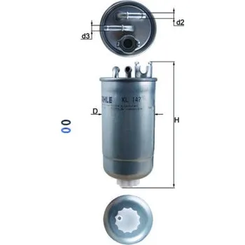 Palivový filtr Palivový filtr MAHLE KL 147D