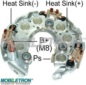 Alternátor Diodový blok alternátoru Denso 104210-8000 / 1042118000