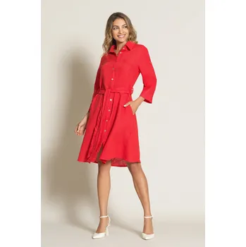 Dámské oblečení Dámské šaty Linclalor Monet - LCL596/červená / 36 LCL3X003-596