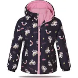 Dívčí podzimní bunda KUGO KM9924 modrá