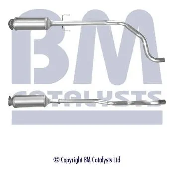 Filtr do auta Filtr pevnych castic, vyfukovy system BM CATALYSTS BM11169P