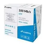 Lanberg LCU5-10CC-0305-S networking kabel 305 m Cat5e U/UTP (UTP) Grey