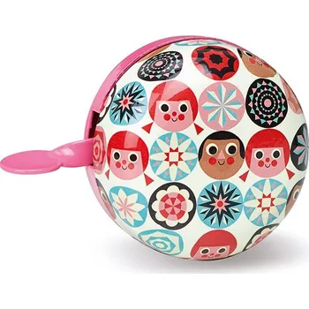 Zvonek na kolo Vilac Zvonek na kolo bílý s kolečky V7719-1-BI