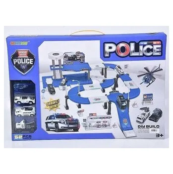 Dětské hřiště Parking policyjny z pojazdami