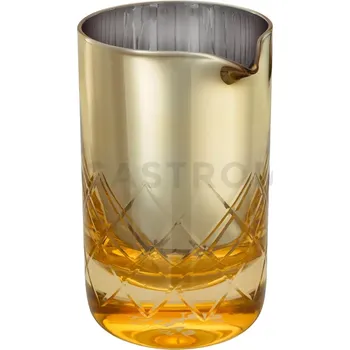 Sklenice Barmanská sklenice 500 ml, zlatá | BARFLY, M37177GD