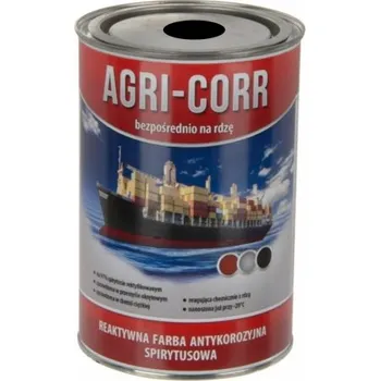 barva na kov Základní Barva Proti Rzi Antikorozní Černá 1l Agri-Corr Corr-Active MZR 53946
