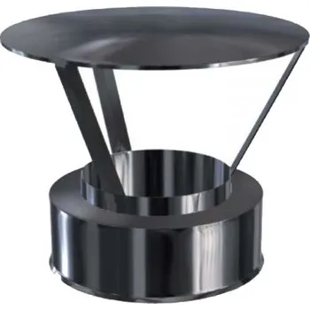 Komín Uzávěr vedení +stříška 120-30 mm SP