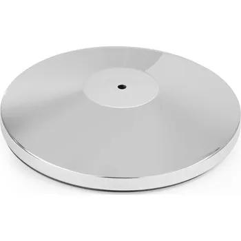 Plotový sloupek Základna pro sloupek se stříbrnou chromovou bariérou, HENDI, ø360x(H)65mm