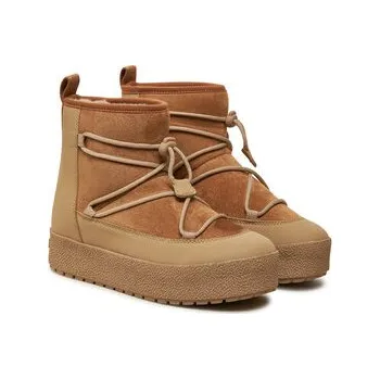 Dámské kozačky Polokozačky Tretorn Aspa Hybrid Low 617 Hnědá 36