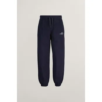 TEPLÁKY GANT RELAXED CONTRAST SHIELD SWEATPANTS EVENING BLUE