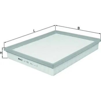 Vzduchový filtr Vzduchový filtr KNECHT LX 735