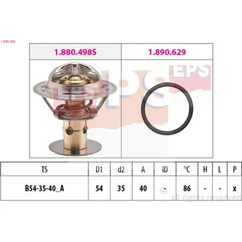 Chladič motoru Termostat, chladivo EPS 1.880.498