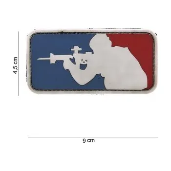Nášivka Gumová nášivka 101 Inc Major League Sniper - barevná