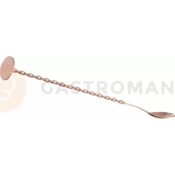 Příbor Barmanská lžíce, měděná, 385x35 mm | BAR UP, 596579