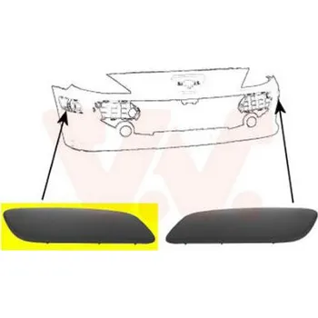 Nárazník Ozdobna / ochranna lista, naraznik VAN WEZEL 4041582