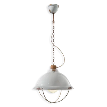 Ferroluce Závěsné retro svítidlo INDUSTRIAL, v. 40 cm, 1xE27