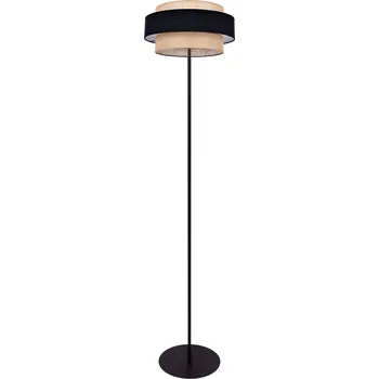 Stojací lampa Kaja Gato stojací lampa 1x40 W černá-béžová K-5235