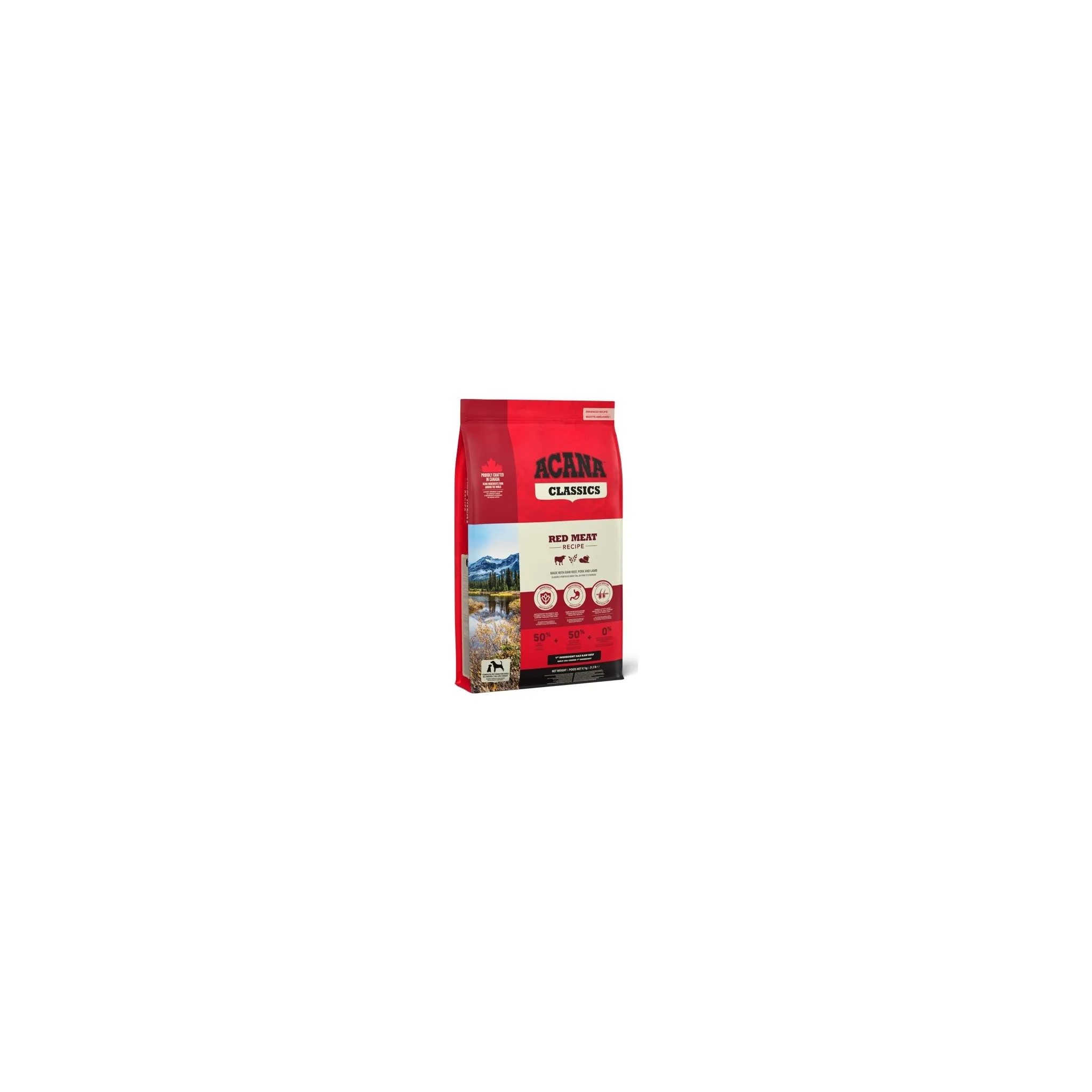 Fotografie 1 - Krmivo pro psa Acana Classics Dog Red Meat Recipe Beef/Lamb/Pork 9,7 kg