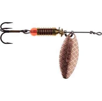 Umělá nástraha Rotační třpytka Mepps Aglia Long Vel.00 1,5g Měděná