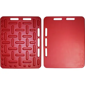 Zábrana dělící a naháněcí STRONG 93 x 74 cm - červená