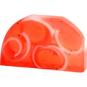 Mýdlo Mýdlo peelingové jahoda, 100 g (Bylinné mýdlo s příjemnou vůní.)