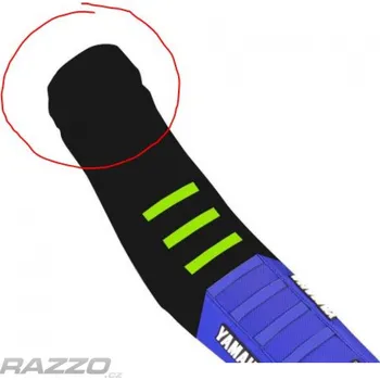 Moto sedlo Potah přední části sedla BudRacing Seat Cover Front Yamaha YZ450F 18-22 / YZ250F 19-23