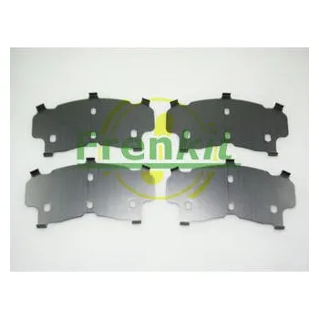 Brzdový komplet Protihluková folie, brzdové oblożení (posunovací deska) FRENKIT 940240