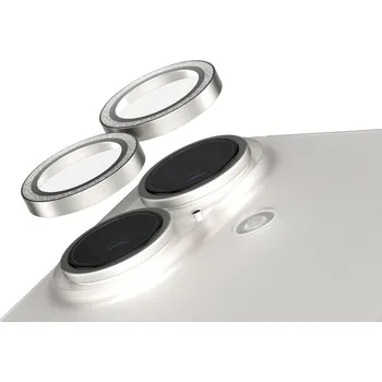 PanzerGlass® SAFE Camera Apple iPhone 16/16 Plus třpytivě stříbrné HoOps™