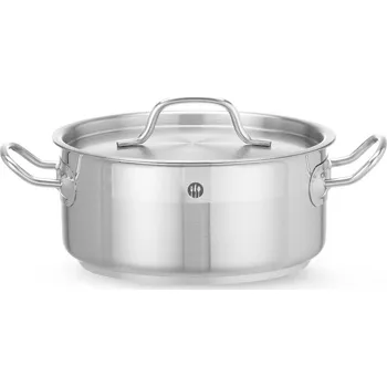 Hrnec Nízký hrnec s pokličkou, HENDI, Profi Line, 2,8L, ⌀200x(H)90mm
