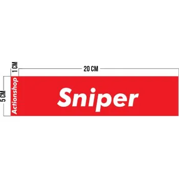 samolepka Samolepka "Sniper"