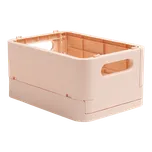Skládací úložný box Exacompta Skandi Smart case A6+, lososová