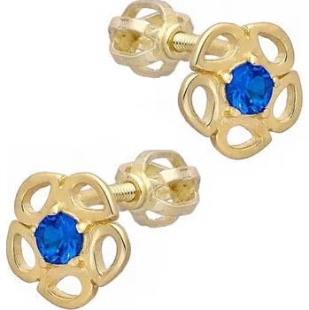 Náušnice Zlaton Náušnice žluté zlato 1.5g 000502608223