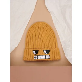 Čepice Sinsay - Čepice beanie - jantarová - 9183P-18X - 9183P-18X-M-1