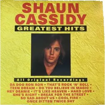 Zahraniční hudba LP Shaun Cassidy: Greatest Hits 2023 Translucent Natural Coloured Vinyl