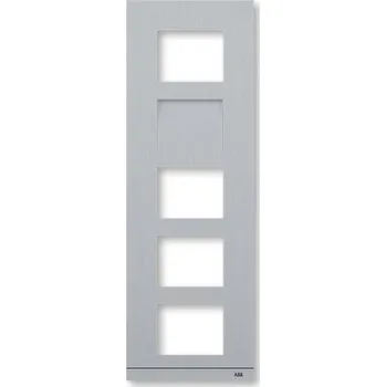 2TMA200160A0007 Kryt VIDEO tabla, velikost 1/5 (135 mm), eloxovaný hliník, Welcome Midi