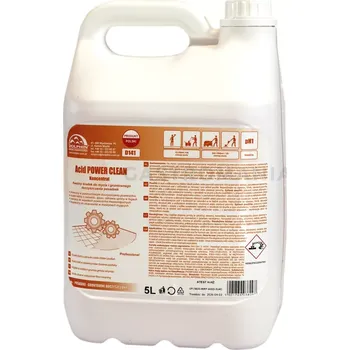 Čistič podlahy Kyselý čisticí prostředek na čištění a důkladné mytí podlah 5 l | DOLPHIN, Acid POWER