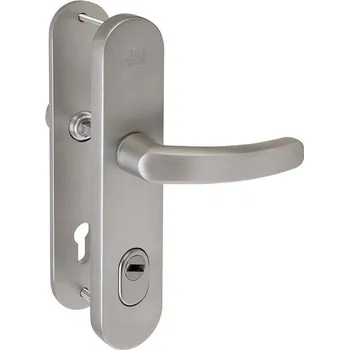 Dveřní kování FAB BK325/BK321 RC3/BT3 Provedení: PZ (klika/klika), Povrch: IN - nerez, Rozteč: 90 mm