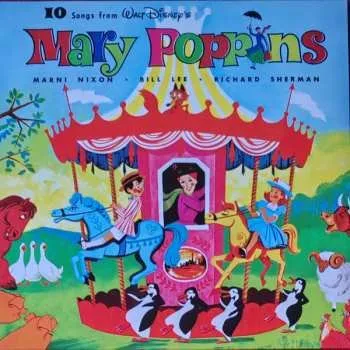 Zahraniční hudba LP Various: 10 Songs From Mary Poppins CLR 2024 Coloured 180g Blue 60th Anniversary Vinyl
