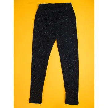 Arex, ČR Zateplené legíny 2 Barva: černá+stříbrná, Velikost: 122