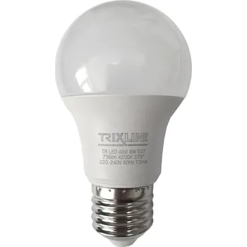 Žárovka LED žárovka Trixline 8W 736lm E27 A50 neutrální bílá