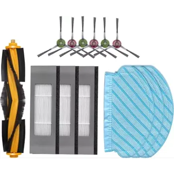 Robotický vysavač TopTechnology TBD06 sada kartáčů a filtrů Ecovacs Deebot 920, 950, Ozmo T5 - příslušenství pro robotické vysavače - 13 dílů