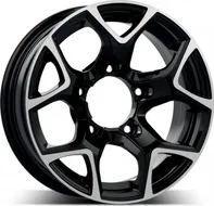 GMP SJ15 Black Polished 5,55x15 5x139,7 ET5 108