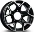 Alu kolo GMP SJ15 Black Polished 5,55x15 5x139,7 ET5 108